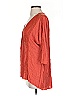 Language Orange 3/4 Sleeve Blouse Size S - photo 5