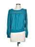 Mine Teal Long Sleeve Blouse Size L - photo 1