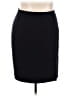 DKNY 100% Polyester Solid Black Formal Skirt Size 18 - photo 1