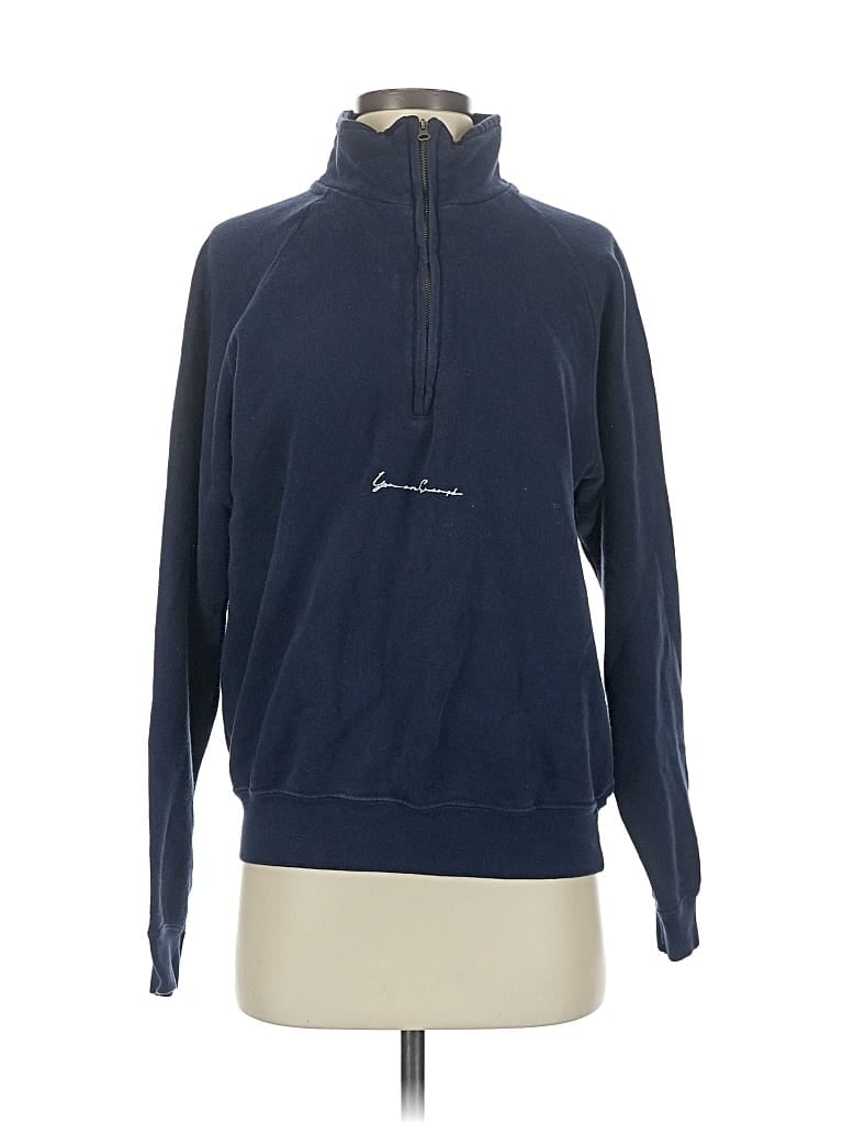 Pre-owned Assorted Brands Sweatshirt In Blue