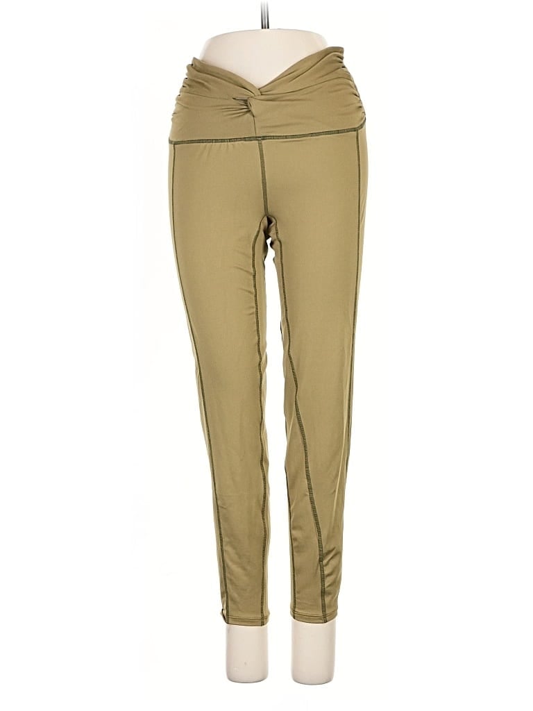 Pre-owned Fp Movement Active Pants In Gold