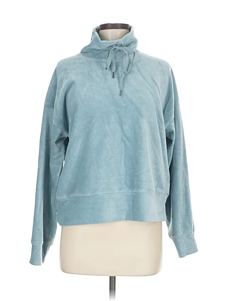 Pre-owned Splendid Pullover Hoodie In Blue