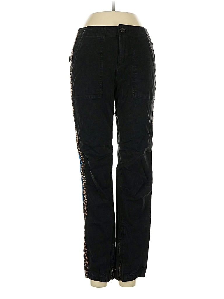 Pre-owned Pam & Gela Casual Pants In Black