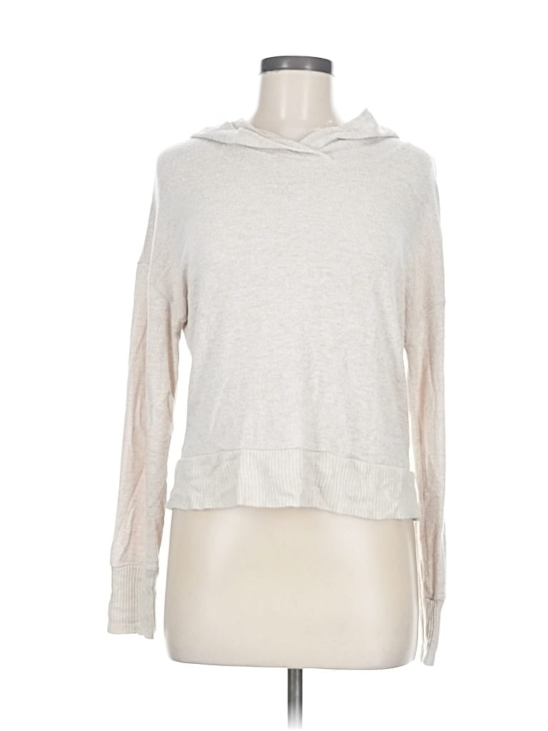 Pre-owned Pink Rose Sweatshirt In Silver
