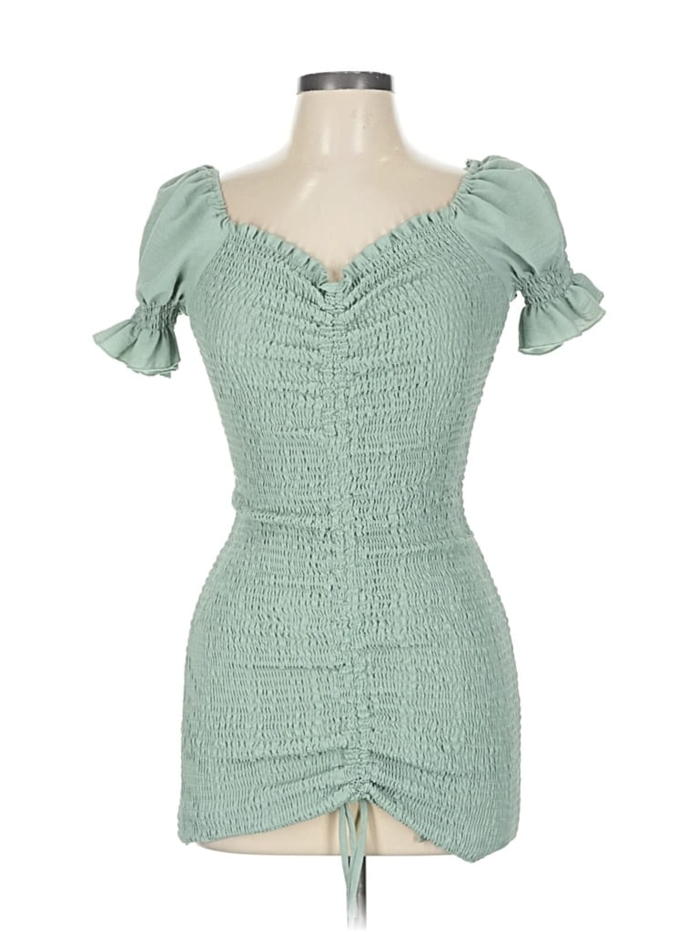 Pre-owned Love Tree Cocktail Dress In Green