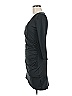 Unbranded Solid Gray Cocktail Dress Size M - photo 5