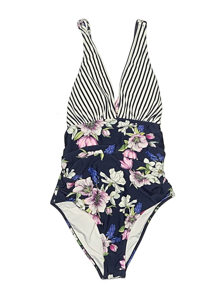 Pre-owned Cupshe One Piece Swimsuit In Blue