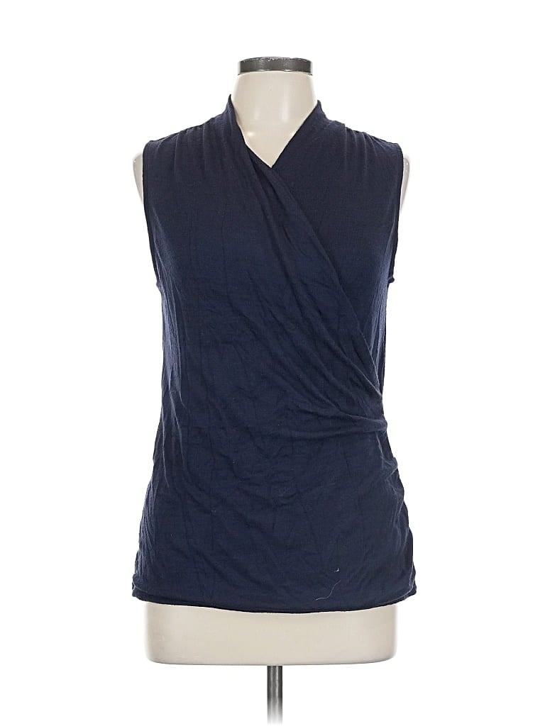 Pre-owned 41hawthorn Sleeveless Blouse In Blue