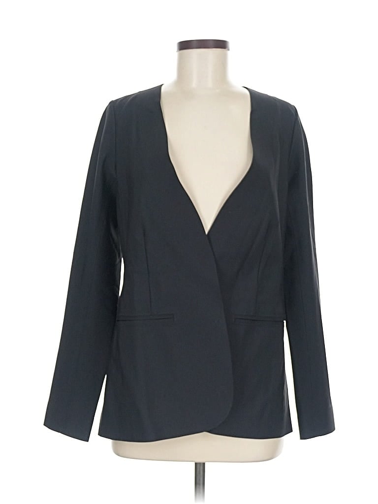 Pre-owned Athleta Blazer Jacket In Gray