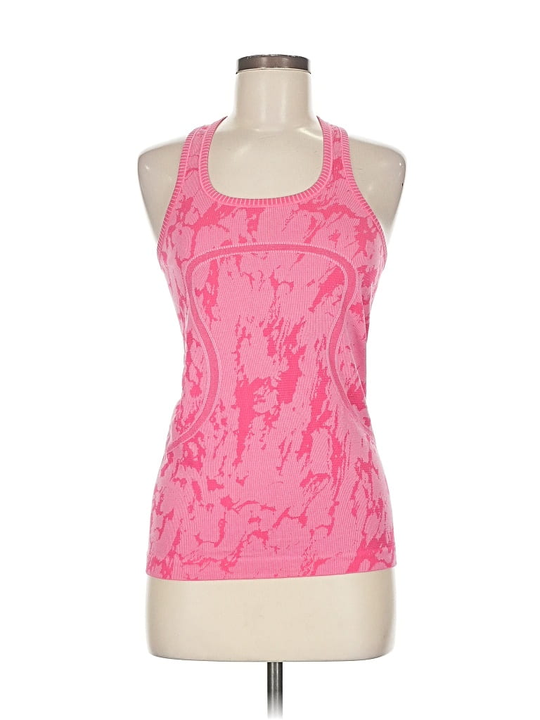 Pre-owned Lululemon Athletica Active Tank Top In Pink