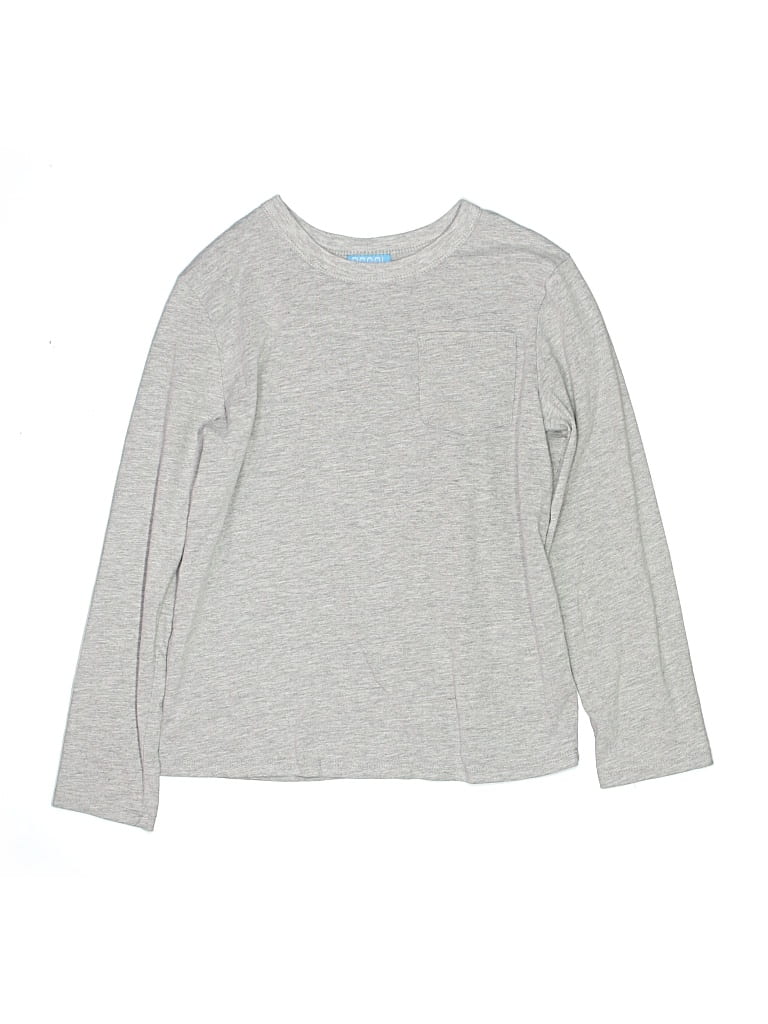Pre-owned Be Cool Kids' Long Sleeve T-shirt In Gray
