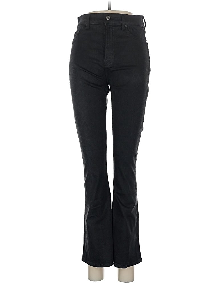 Pre-owned 7 For All Mankind Jeans In Black