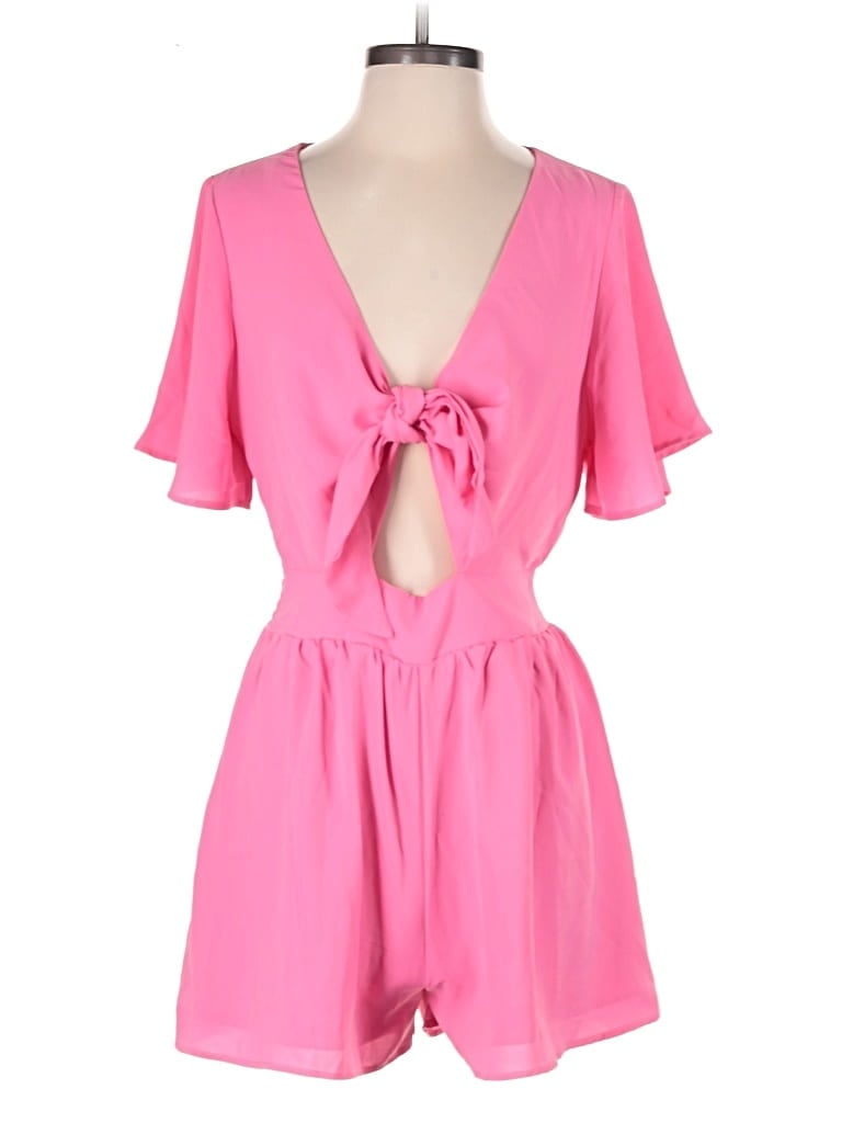 Pre-owned Unbranded Romper In Pink