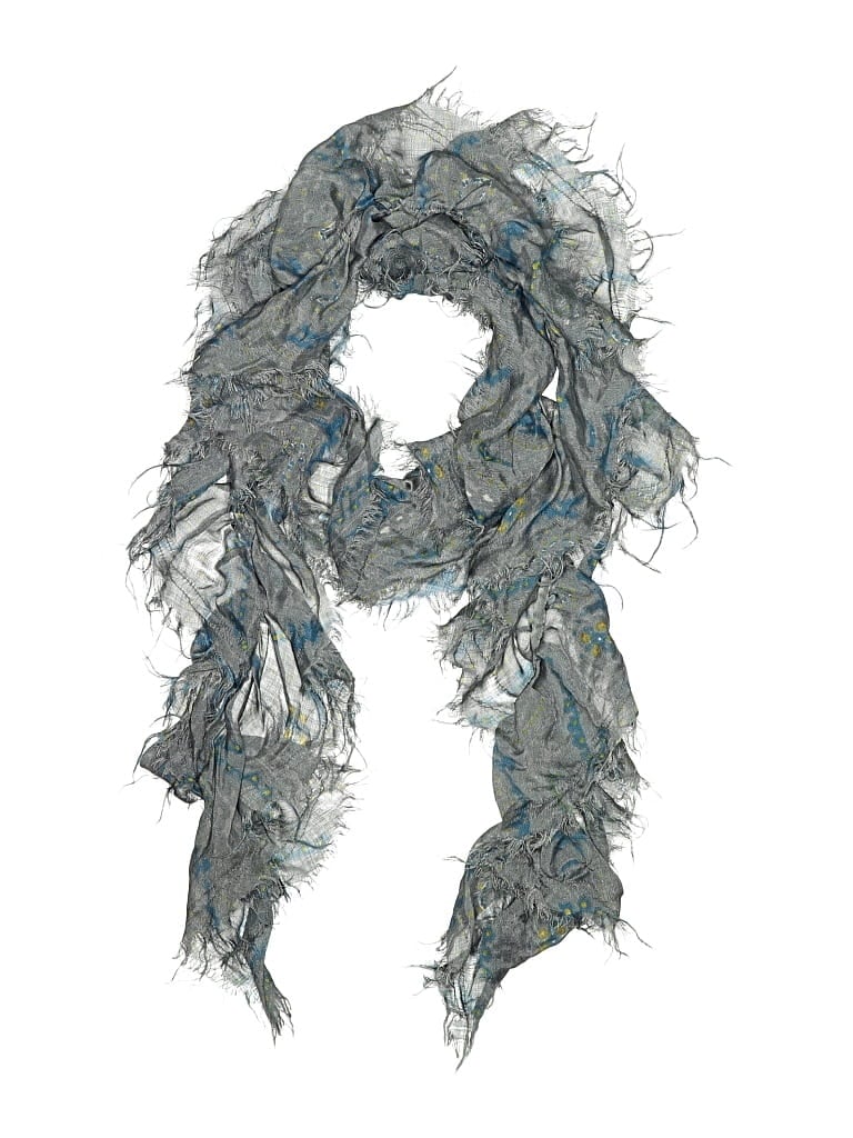 Pre-owned Unbranded Scarf In Gray