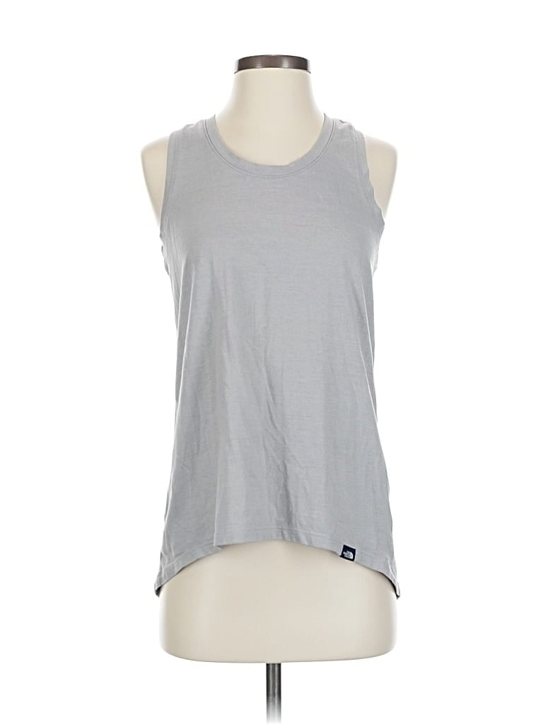 Pre-owned The North Face Sleeveless T-shirt In Gray
