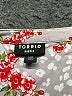 Torrid 100% Rayon Floral Gray 3/4 Sleeve Blouse Size Med Plus (00) - photo 7