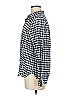 J.Crew Checkered-gingham Blue Long Sleeve Button-Down Shirt Size 6 - photo 5