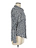J.Crew Checkered-gingham Blue Long Sleeve Button-Down Shirt Size 6 - photo 4