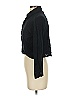Monrow 100% Cotton Solid Black Long Sleeve Blouse Size XS - photo 5