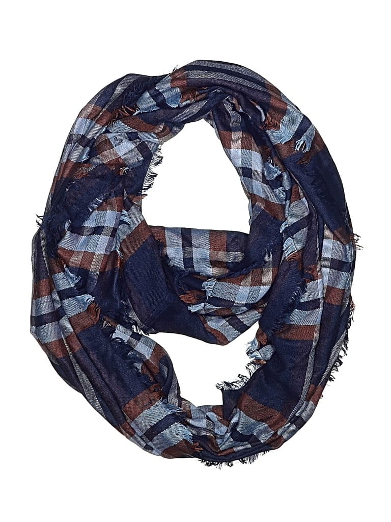 Pre-owned Unbranded Scarf In Blue
