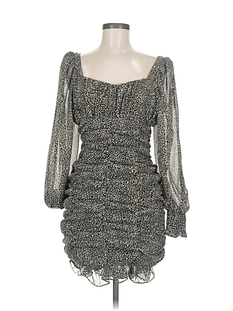 Pre-owned Hyfve Cocktail Dress In Gray