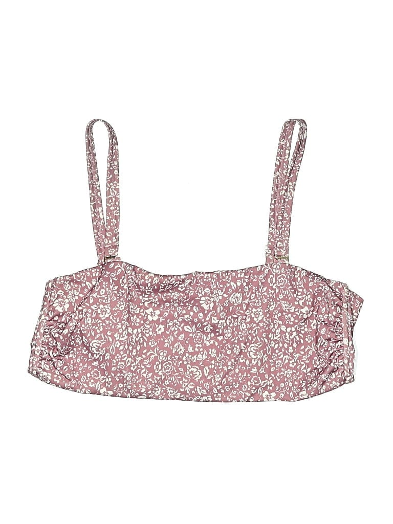 Pre-owned Hatch Swimsuit Top Pink Swimwear