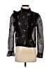 H&M 100% Polyester Black Long Sleeve Blouse Size 6 - photo 1
