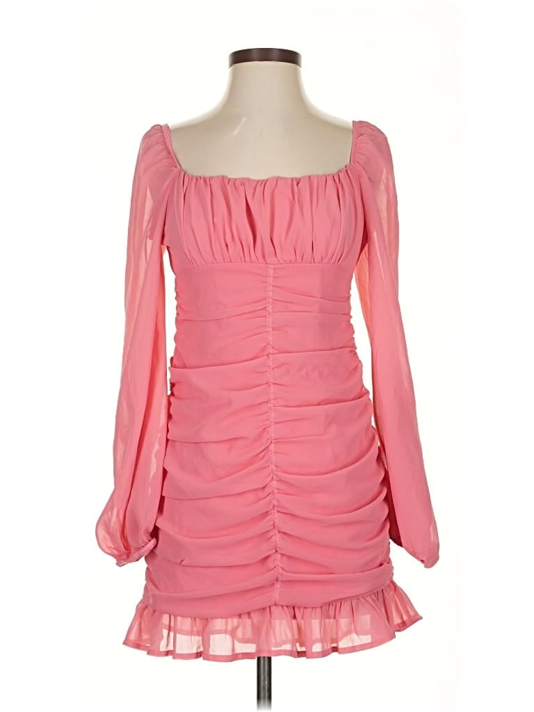 Pre-owned More To Come Cocktail Dress In Pink