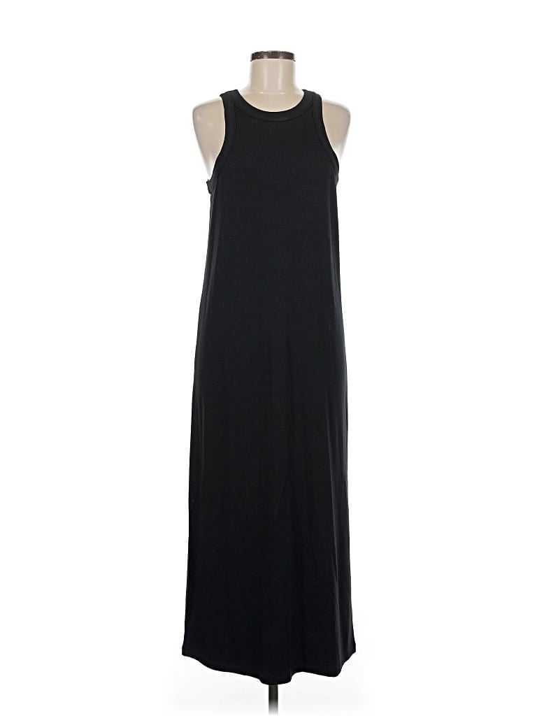 Pre-owned Lou & Grey Casual Dress In Black