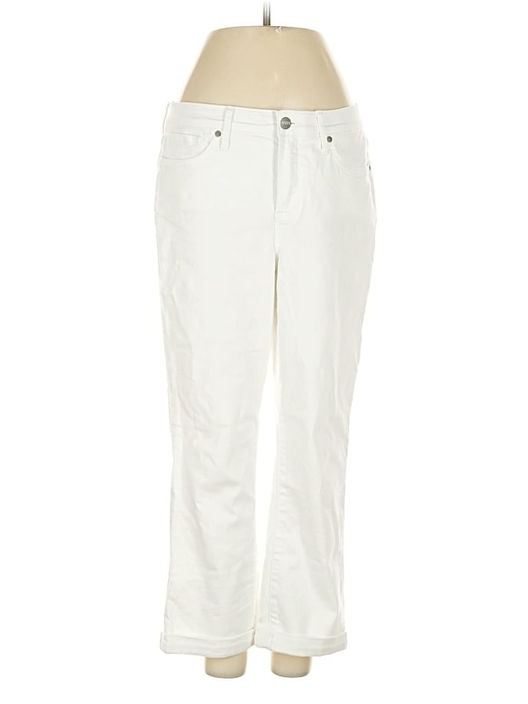 Pre-owned Nydj Jeans In White