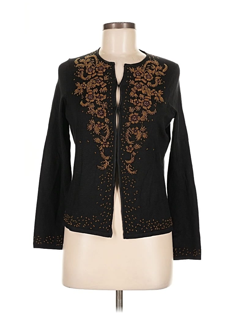 Ann Taylor Cardigan Sweater In Black