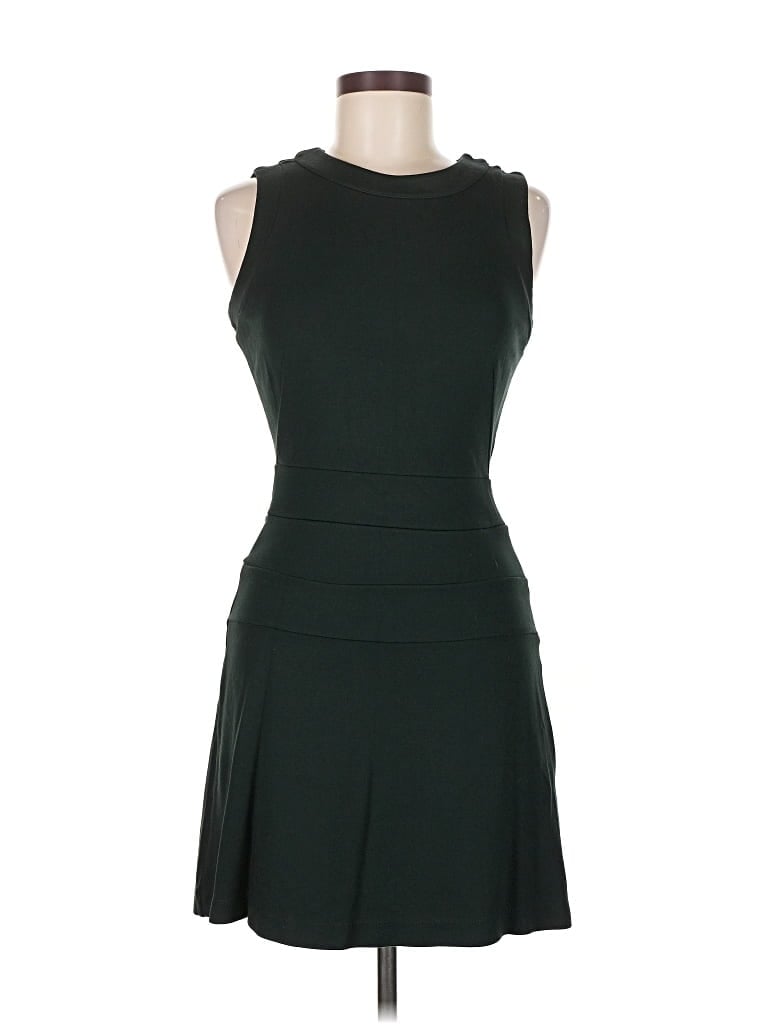 Pre-owned Zara Basic Cocktail Dress In Black
