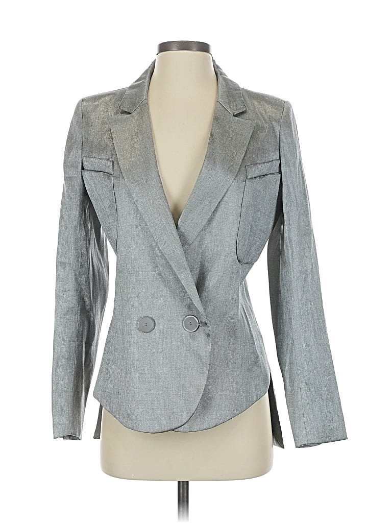 Pre-owned Theyskens' Theory Blazer Jacket In Gray