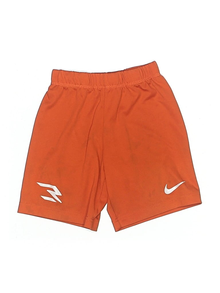 Pre-owned Nike 3brand By Russell Wilson Kids' Athletic Shorts In Orange