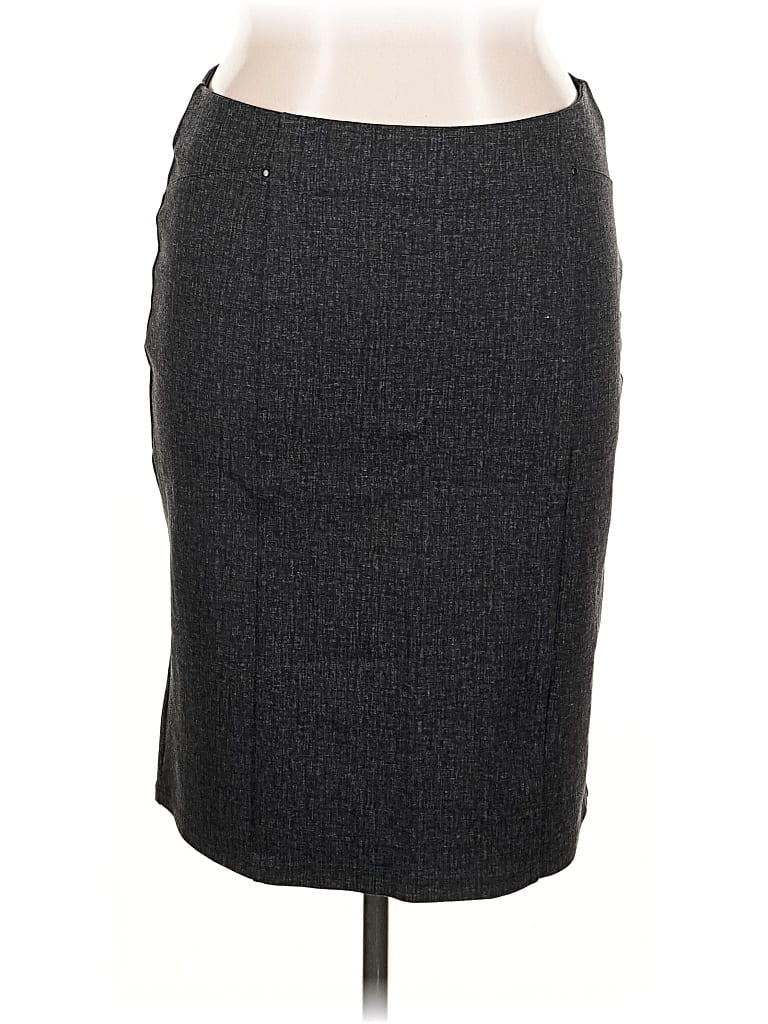 Pre-owned 89th & Madison Formal Skirt In Gray