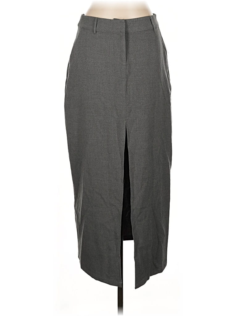 Pretty Lavish Formal Skirt In Gray