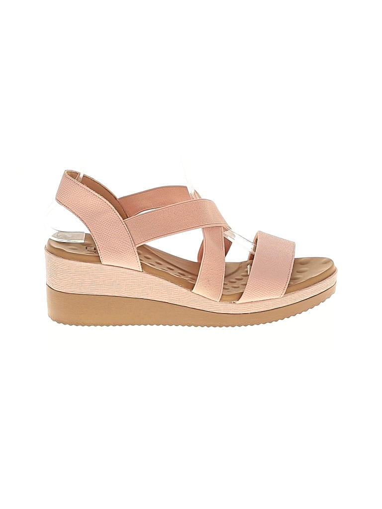Pre-owned Malu' Wedges In Pink