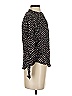 Joie 100% Viscose Black Long Sleeve Polo Size S - photo 4