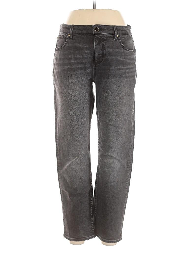 Pre-owned Ann Taylor Jeans In Gray