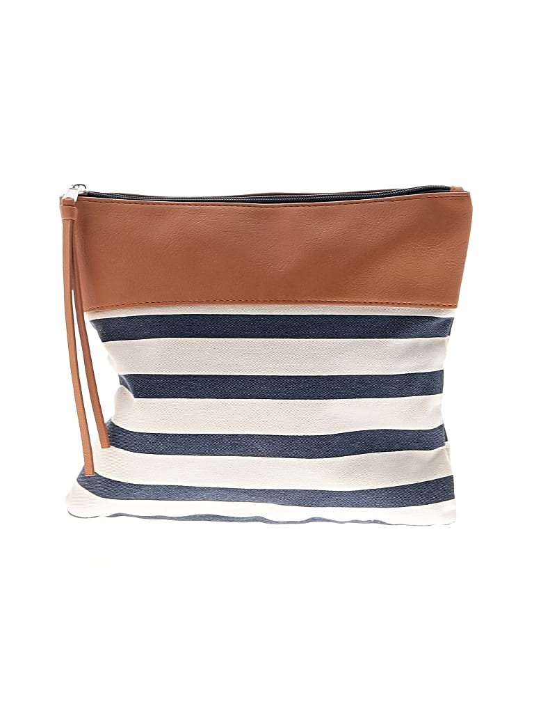 Pre-owned Assorted Brands Wristlet In Brown