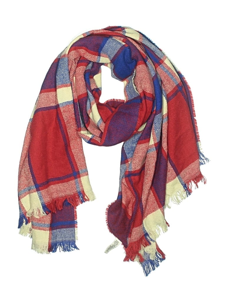 Pre-owned Unbranded Scarf In Red