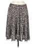 Pendleton 100% Nylon Houndstooth Silver Casual Skirt Size 6 (petite) - photo 1