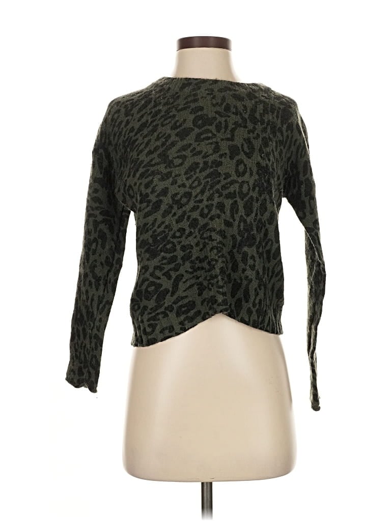 Pre-owned Rails Cardigan Sweater In Green