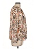 Assorted Brands Floral Tan Long Sleeve Blouse Size EU 44 / US 14 - photo 4