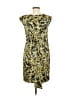 Vince Camuto Paisley Gold Cocktail Dress Size 6 - photo 2