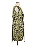Vince Camuto Paisley Gold Cocktail Dress Size 6 - photo 4
