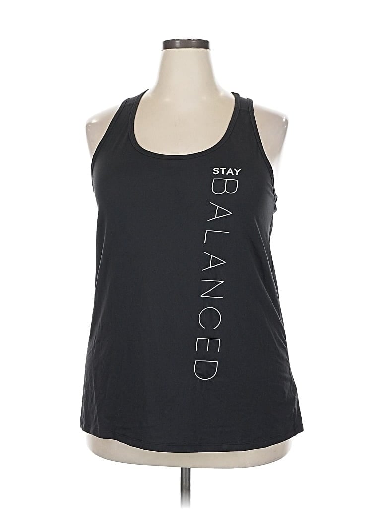 Pre-owned C9 By Champion Tank Top Black Halter Neckline Tops