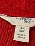 Terra & Sky Red Cardigan Size 0X - photo 7