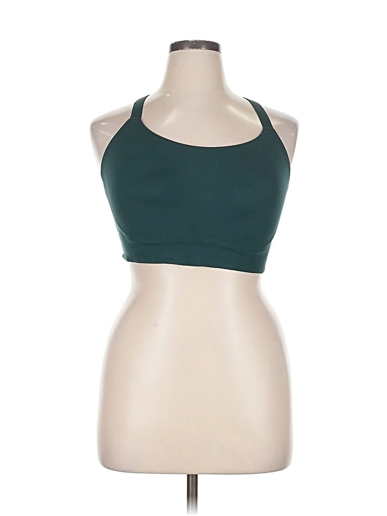 Pre-owned Aerie Tank Top Teal Halter Neckline Tops In Blue