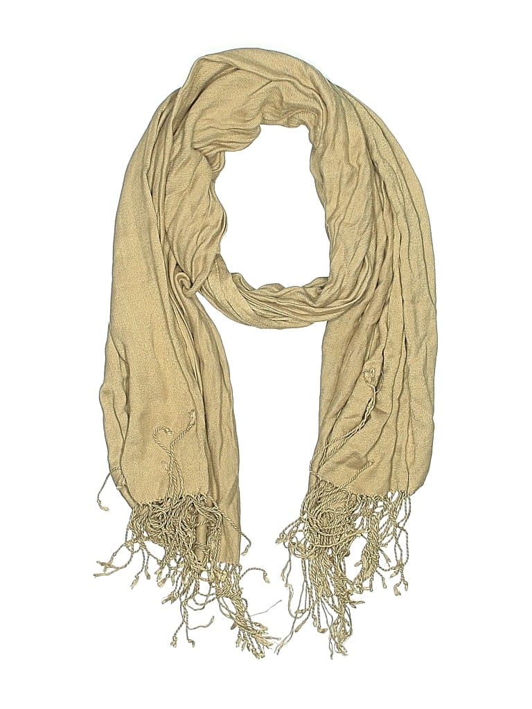 Pre-owned Unbranded Scarf In Brown